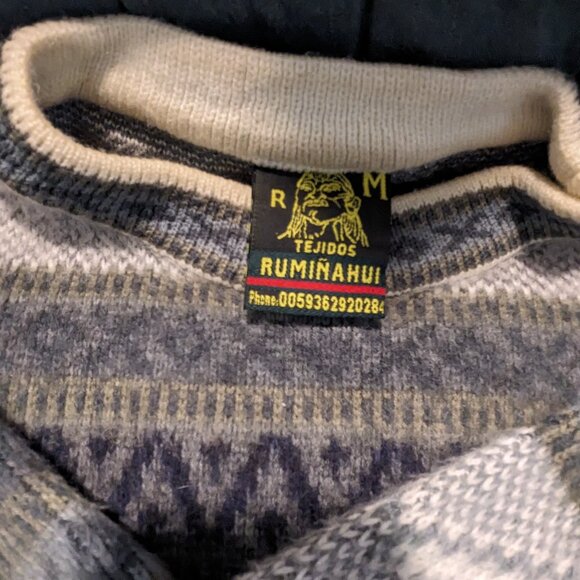 Men's Tejidos Ruminahui Sweater - Picture 3 of 6